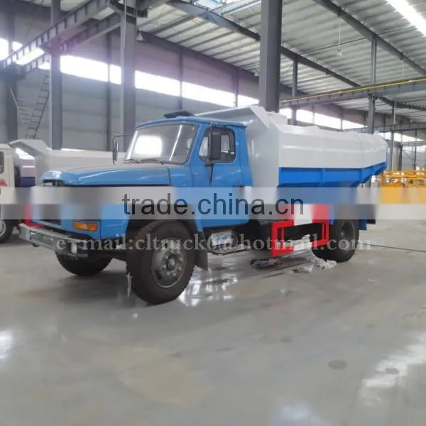 DONGFENG 140 4*2 Side Load Garbage truck 10m3
