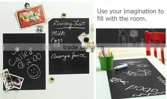Eco-friendly Fancy Blackboard Wall Poster/ Wall Paper
