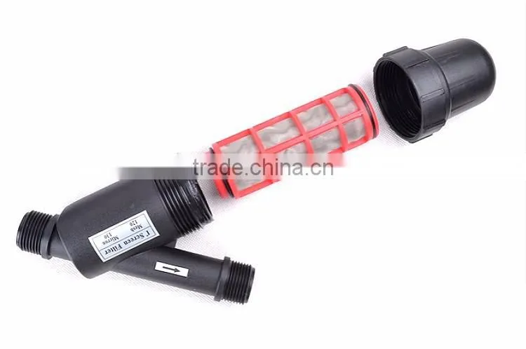 Agriculture machinery equipment 1" 120 mesh plastic filter screen for drip irrigation
