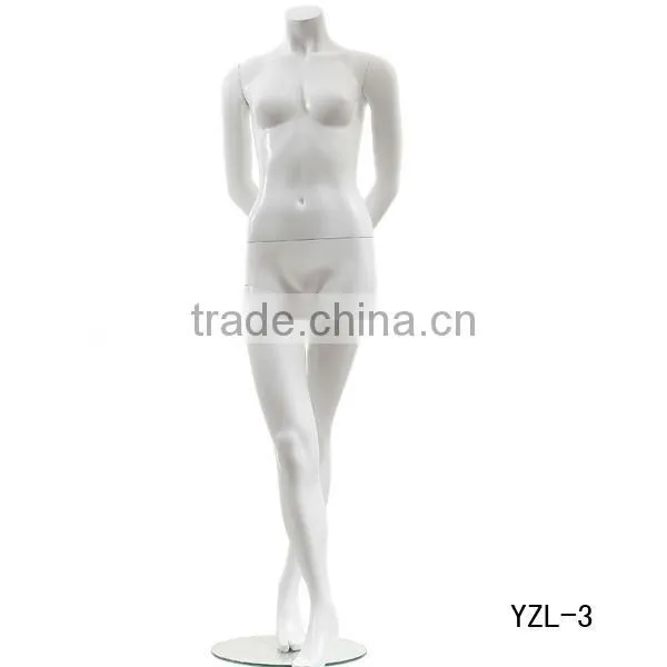 Factory price plus size female mannequin , female body molds