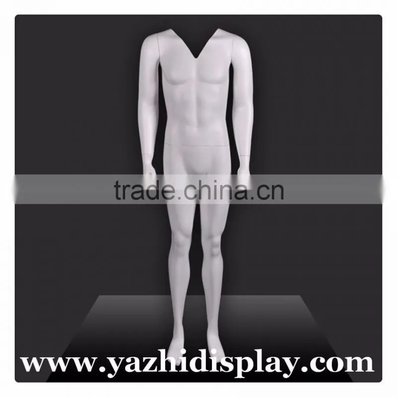 Ghost headless male mannequin for display