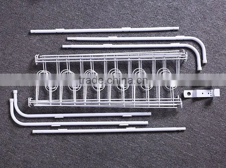 over the door shoe storage rack with metal wire for 40 pairs