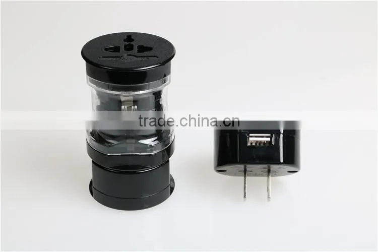 Supply Hign Quality 13A Four Ports universal world adapter with usb port USA/ Australia/Europe/UK