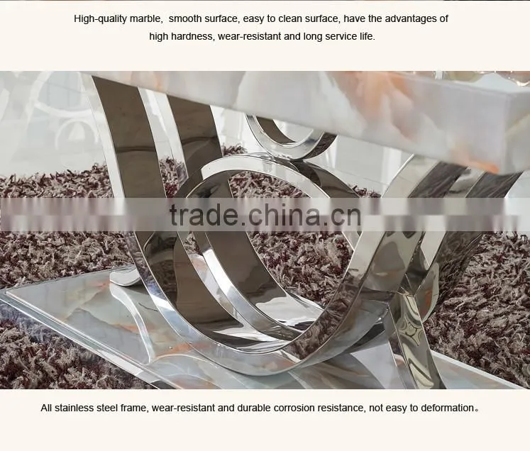Home Goods Marble Top Coffee Table Bases Only C401