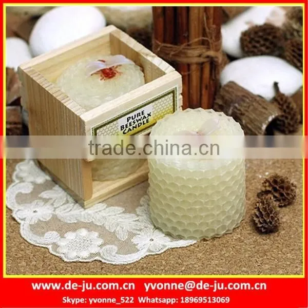 Round Pillar Honeycomb Beehive Shaped Household Aroma Candle