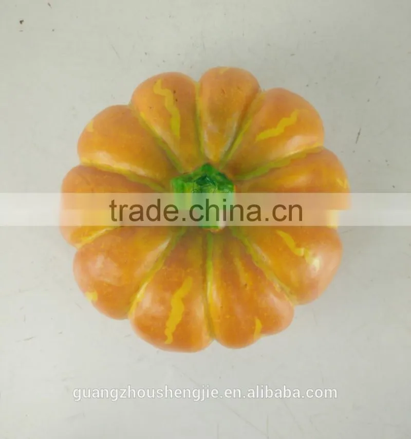 fake fruits pumpkin artificial plastic pumpkin for Halloween decoration