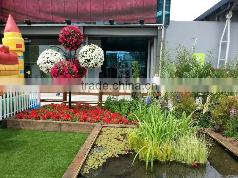 SOL 2015 environment friendly tower planter planting flower tower post flower pots