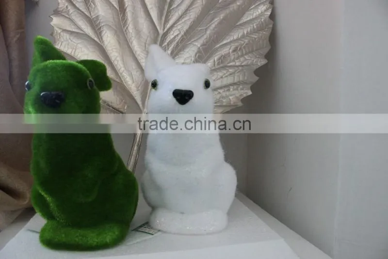 green decoration wire animals, moss topiary garden decoration, artificial moss topiary animals