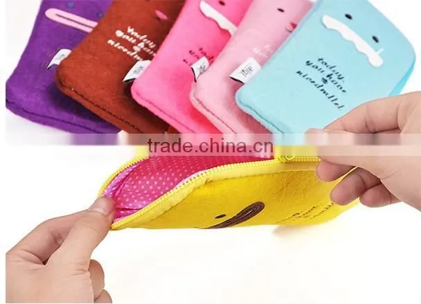 Felt Exquisite expression Pencil case