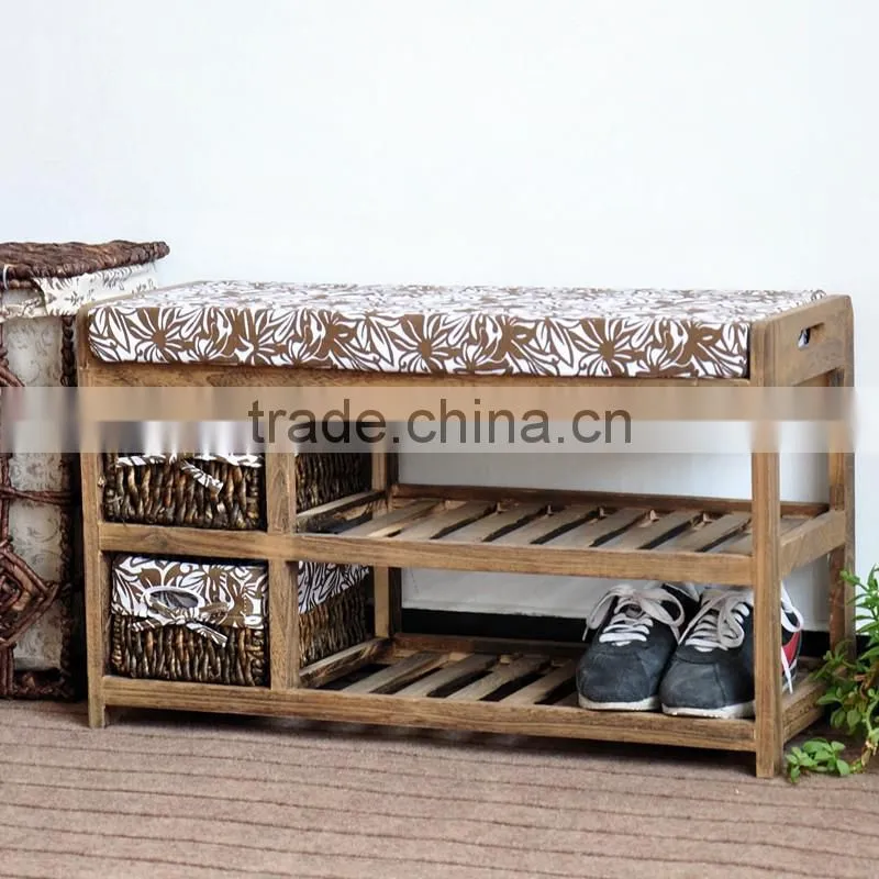 vintage wooden shoe rack for sale