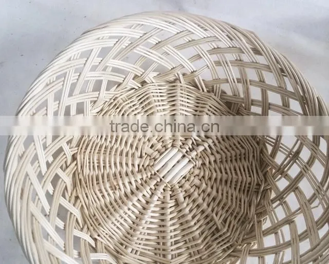 Hot sale handicraft wicker bread tray