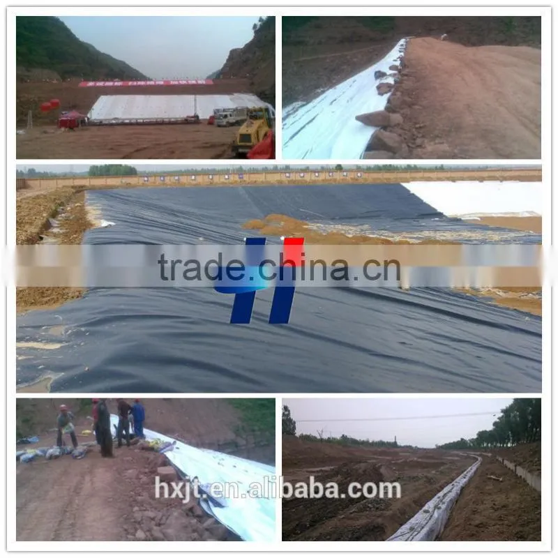 Ponds for aquaculture Impermeable leakproof LDPE geomembrane