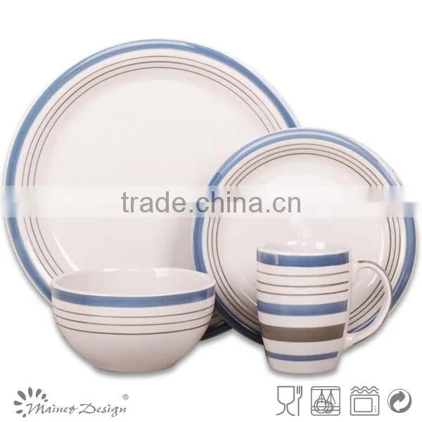 16pcs outdoor dinnerware set