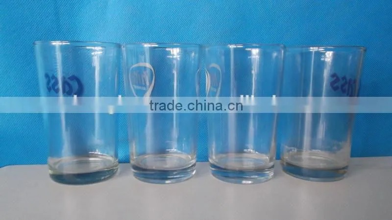 220ml 7oz Promotion hite beer glass cup