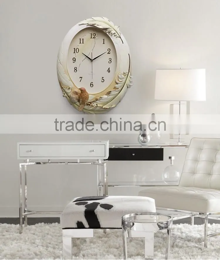M18A Momoda Creative modern fancy elegant 3D flower wall clock quiet quartz home decoration large wall table clock set