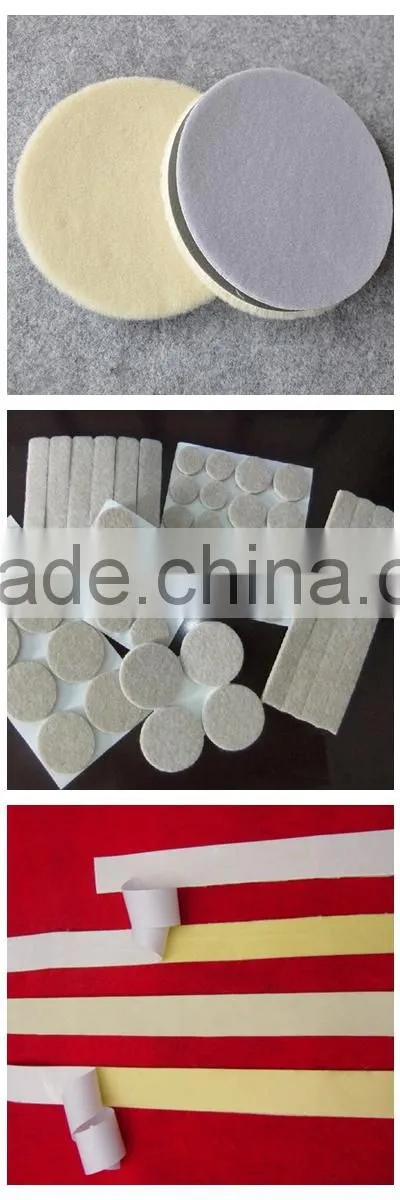 Round self adhesive Felt pad