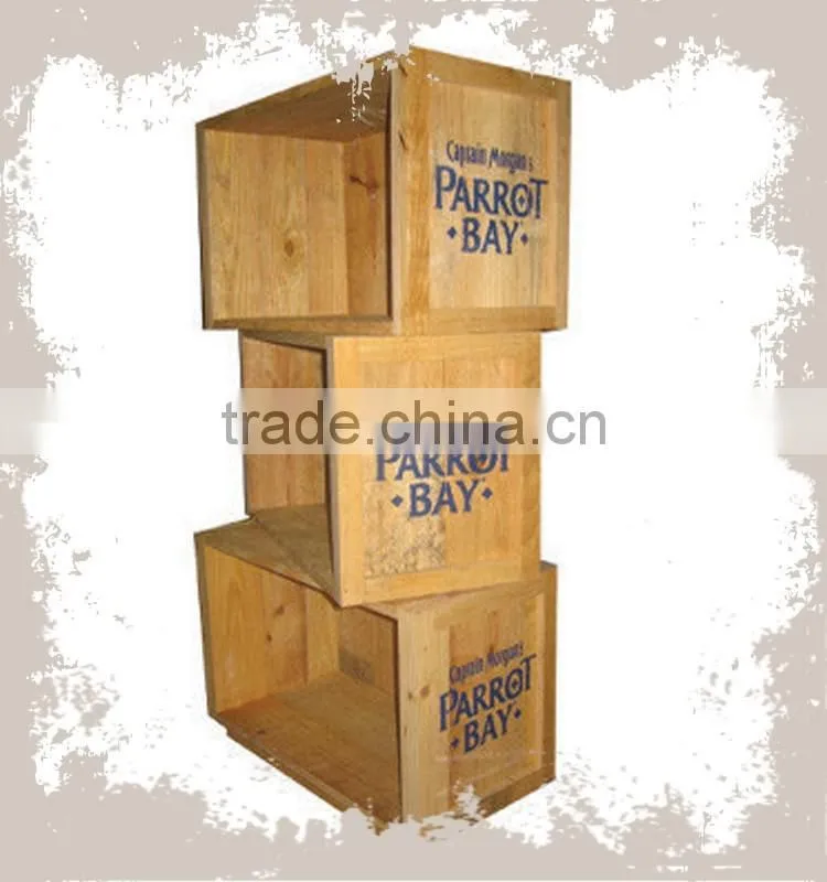 Used commercial acrylic wine racks for decoration display