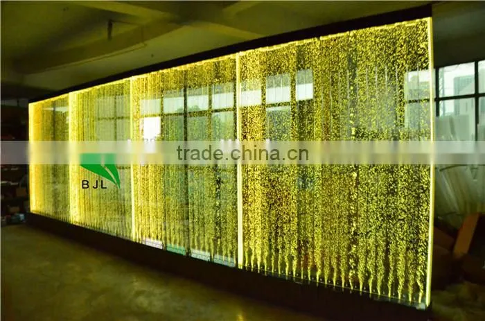 Digital Programing Water Feature Bubble Wall Screen Room Divider