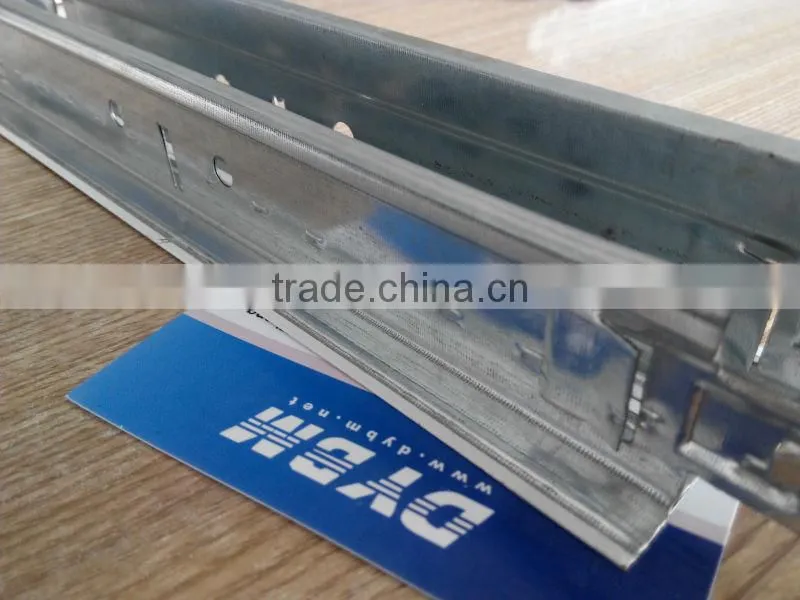 t grid for the gypsum ceiling installation( manufacturer)