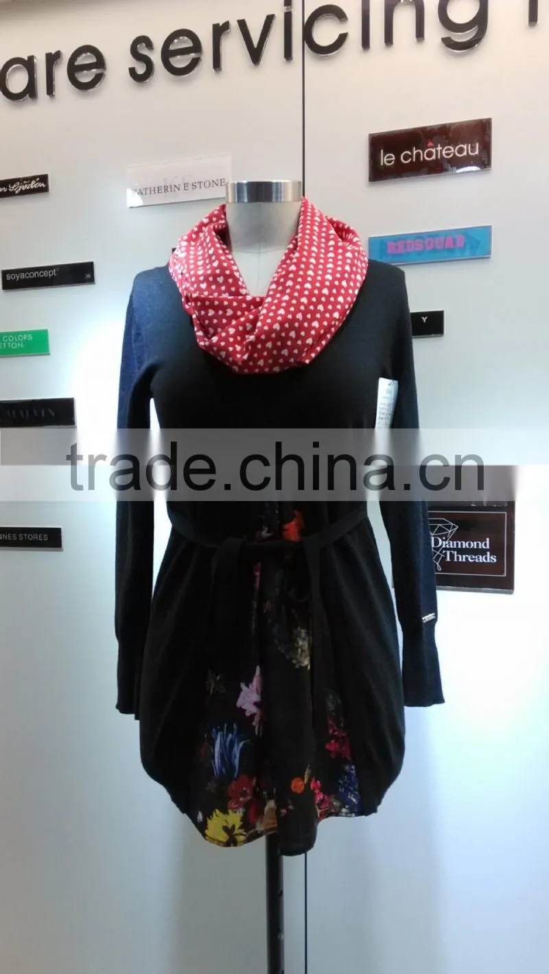2014 fashion women sweater with collar