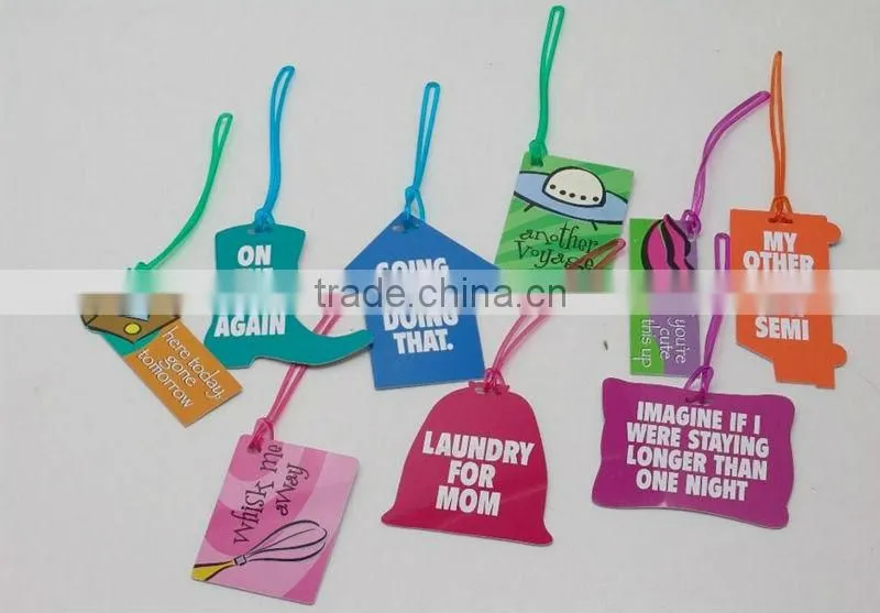2017 China factory price customized jeans paper hang tag