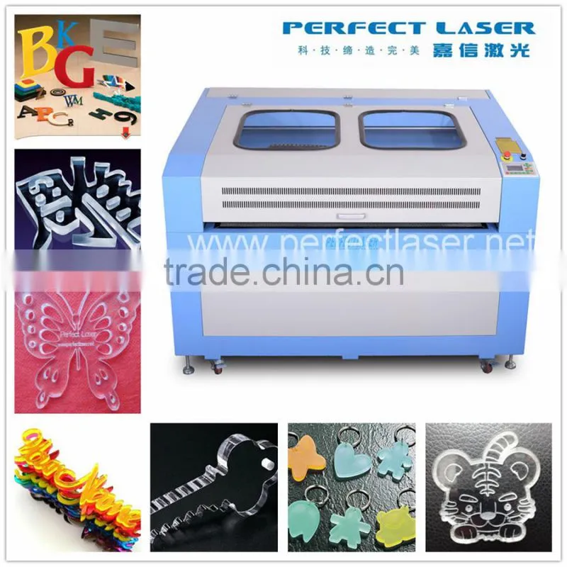 2015 hot selling 60W/ 80W/ 100W/ 120W/ 150W acrylic Fabric wood foam board laser cutter for sale