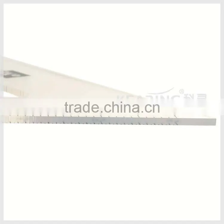 Kearing OEM plastic triangle scales / sew scale ruler 1: 5 plastic ,triangle scale ruler # DM10