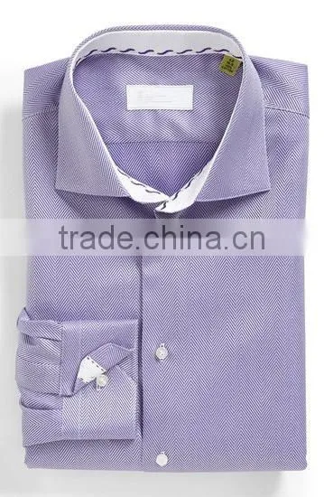 Colorful,one-button Cuffs,Made To Measure Men's Shirt