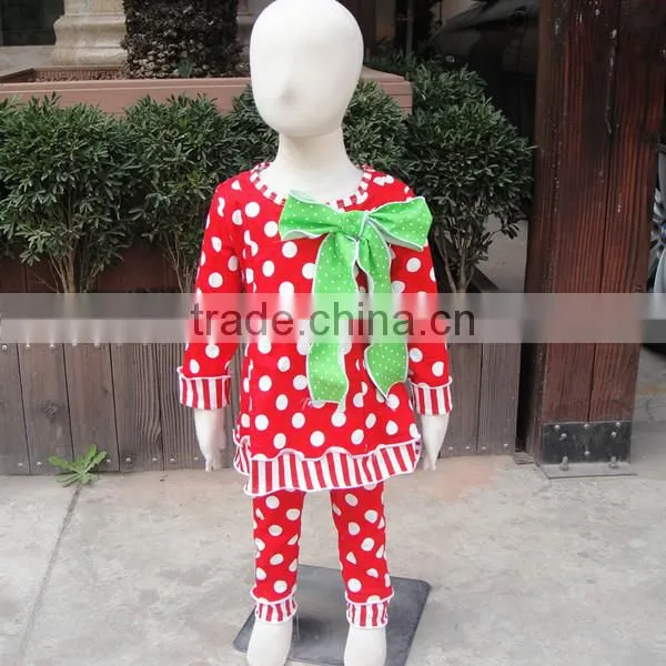 Wholesale christmas pajamas for children, baby christmas clothes