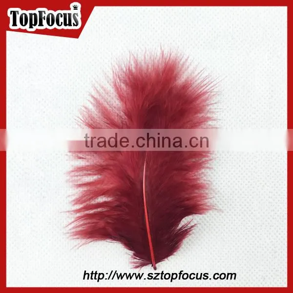 Mixed Color 8-10cm fluffy carnival cheap feather decorate for dress