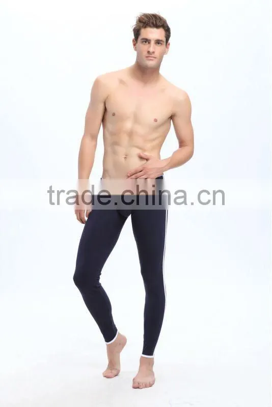 wholesale mans heated long underwear coffee thermal long johns cotton winter brand pants