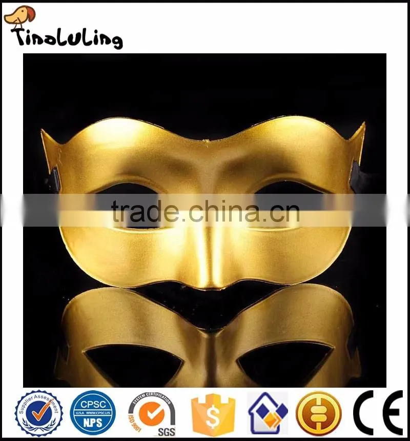 multi-colors Wholesale Popular Party solid color Plastic Face Mask
