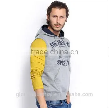 Bodybuilding Mens Custom Sleeveless Hoodie Factory for Sale
