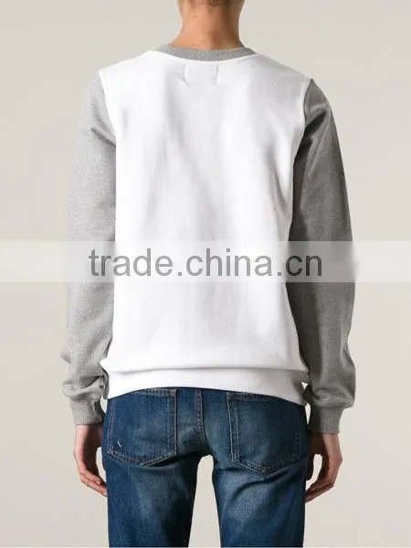 Sexy Design Plain Cotton Grey Sweatshirt/Hoodies