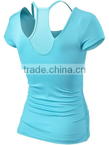 Comfortable Table Tennis Top Tennis Clothes Women Sexy Tennis Clothes