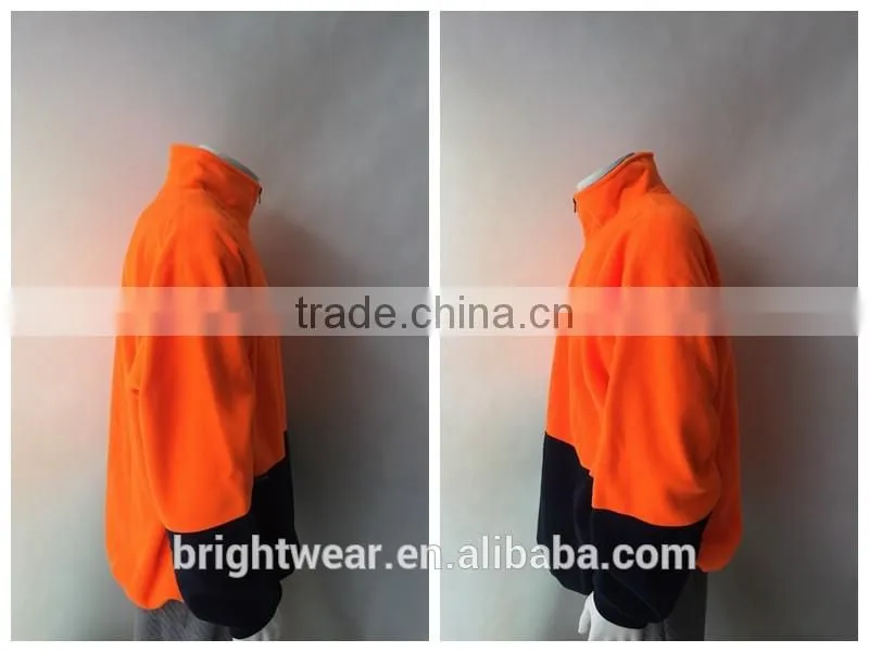 Two-color high visibility polar jacket meet AS/NZS 1906.4:2010