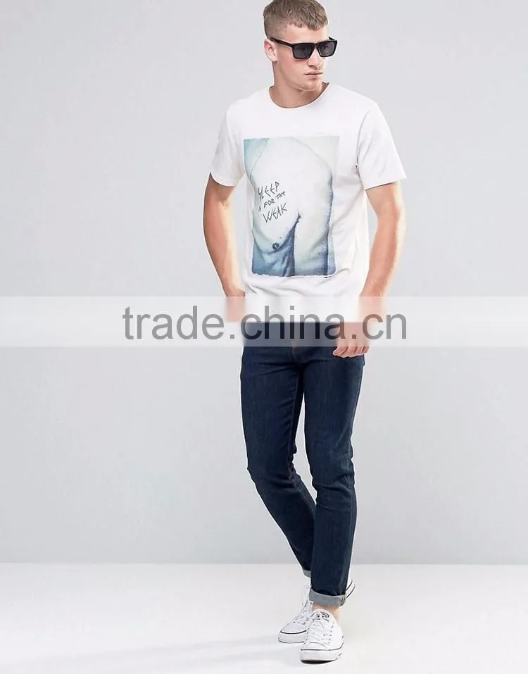 2017 Guangzhou Shandao Wholesaler 180g 95% Cotton 5% Polyester Summer Short Sleeve T Shirts Site