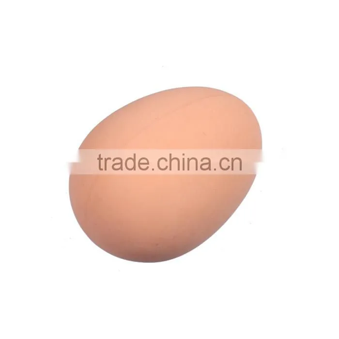Rubber Pet Products Toy Egg Beige Emoji