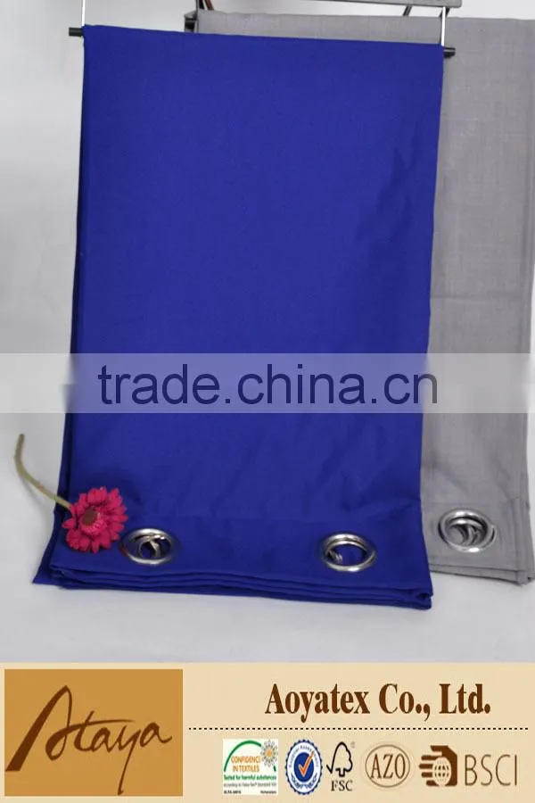 100% polyester the cheapest solid Sorrento curtain export german