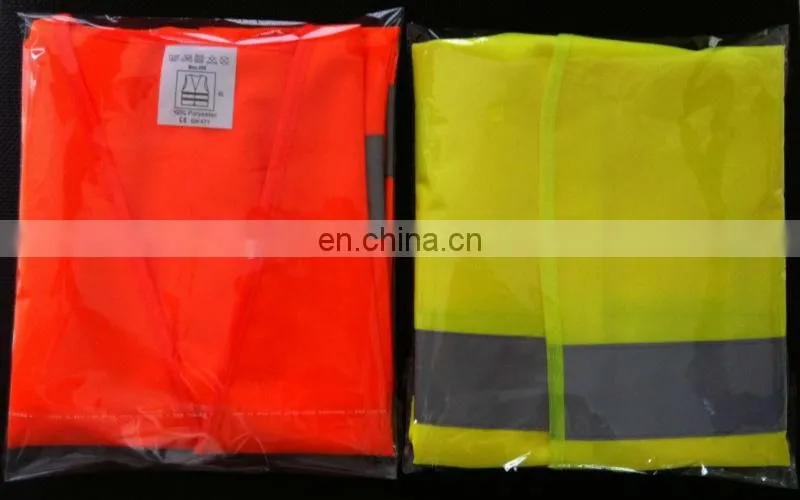K Way Waterproofing Jacket Safety Breathable Mesh Fabric Back For KF-111