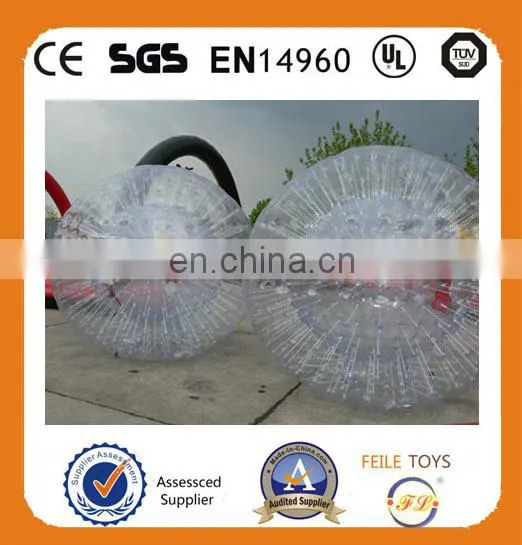 2014 best selling human inflatable bumper bubble ball/inflatable balls funny balls/big discount, bumper ball