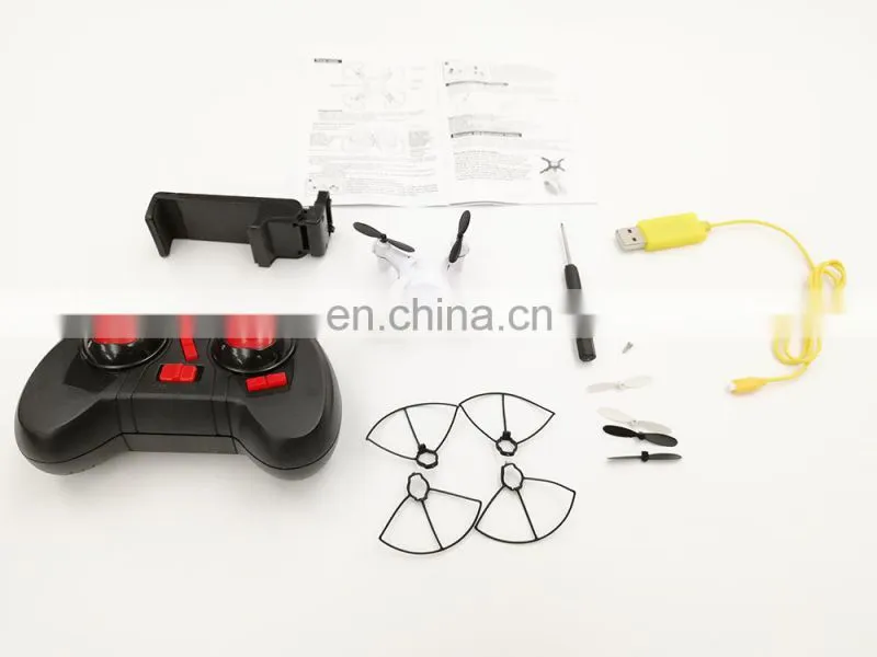4CH 6 axis two control model mini quadcopter rc helicopter with wifi phone control