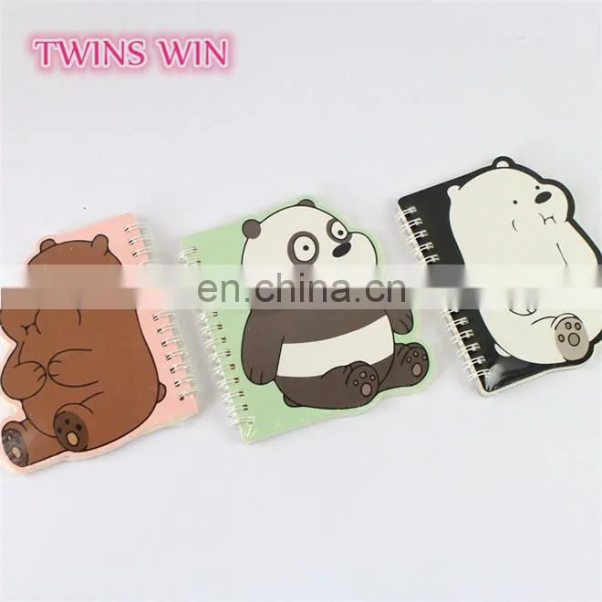 Canada Hot sale office school stationery items list 2018 OEM custom cute animal mini paper notepad with logo