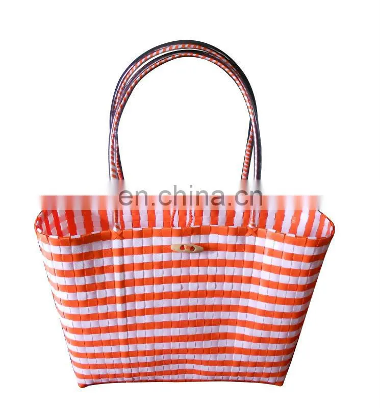 Plastic hand woven Shopping bag