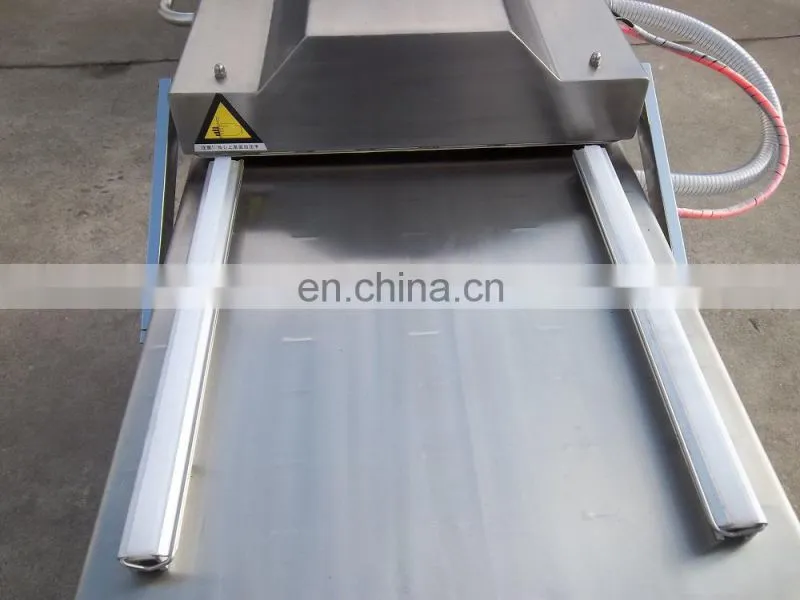 Automatic double chamber vacuum packing sealer machine for food pharmaceutical