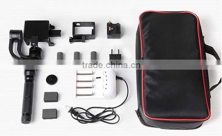 Brushless gimbal steadycam stabilizer for 4k hd go pro camera steadicam
