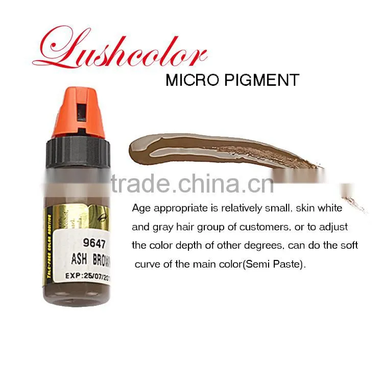 LUSHCOLOR 38 colors microblading eyebrow tattoo permanent makeup pigment