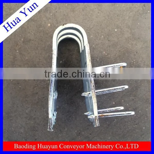 Six-nail Type Conveyor Rubber Belt Buckle For Connecting Conveyor Belt
