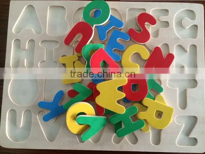 wholesale cheap letter puzzle sets funny puzzle designed for Children