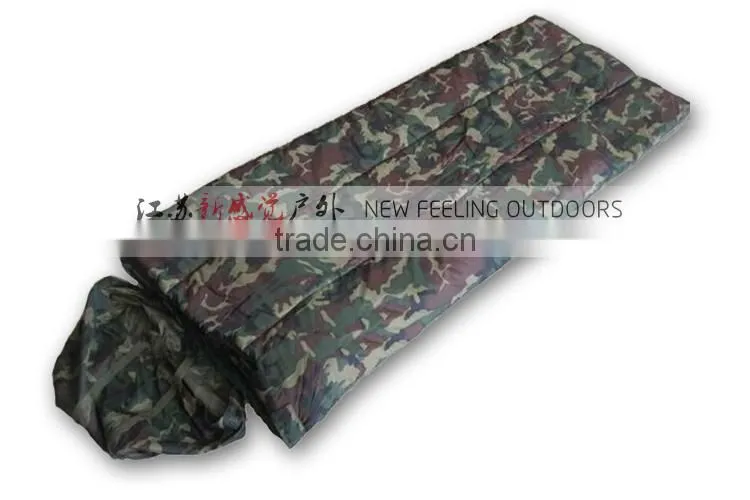 Camouflage Backpacking Cotton Sleeping Bag on Sale
